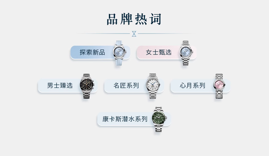 浪琴品牌定位是什么？分為哪些系列？